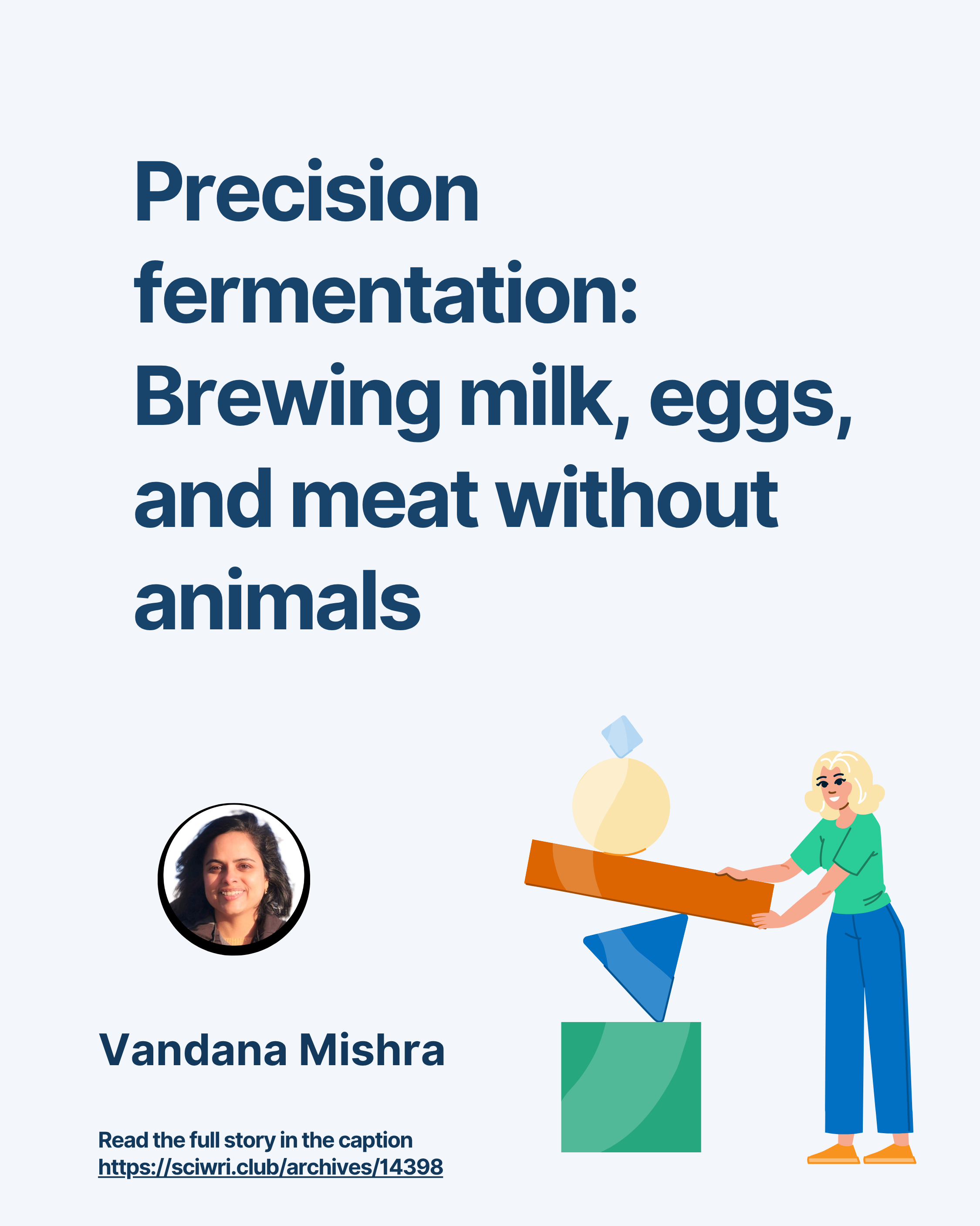 Precision fermentation: Brewing milk, eggs, and meat without animals